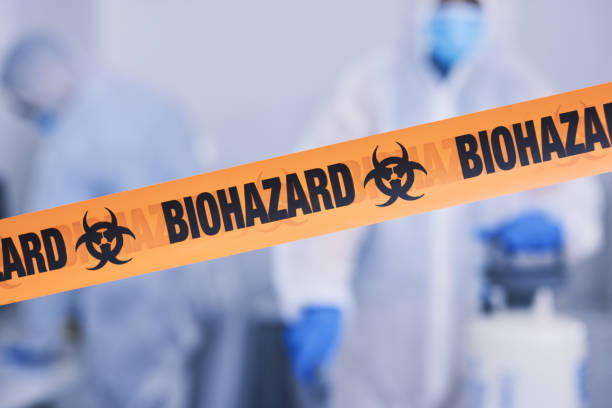 Professional Blood Cleanup technician working in South Bound Brook, NJ